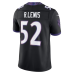 Ray Lewis Baltimore Ravens Nike Alternate Vapor F.U.S.E. Stitched Retired Player Limited Jersey Black
