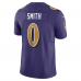 Roquan Smith Baltimore Ravens Nike Alternate 2 Vapor F.U.S.E. Limited Jersey Purple