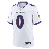 Roquan Smith Baltimore Ravens Nike Game Jersey White