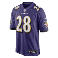 Taven Bryan Baltimore Ravens Nike Team Game Jersey Purple