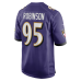 Tavius Robinson Baltimore Ravens Nike Team Game Jersey Purple