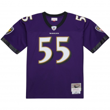 Terrell Suggs Baltimore Ravens Mitchell & Ness 2003 Legacy Replica Jersey Purple Terrell Suggs Baltimore Ravens Mitchell & Ness 2003 Legacy Replica Jersey Purple