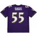 Terrell Suggs Baltimore Ravens Mitchell & Ness 2003 Legacy Replica Jersey Purple
