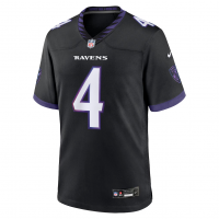 Zay Flowers Baltimore Ravens Nike Alternate Game Jersey Black