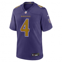 Zay Flowers Baltimore Ravens Nike Alternate Game Jersey Purple