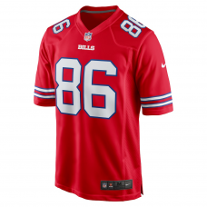 Dalton Kincaid Buffalo Bills Nike Alternate Game Jersey Red Dalton Kincaid Buffalo Bills Nike Alternate Game Jersey Red