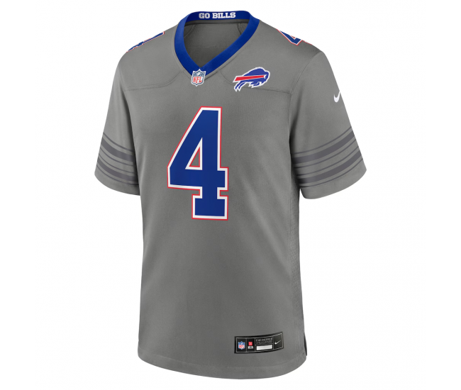 James Cook III Buffalo Bills Nike Nickel City Game Jersey Gray