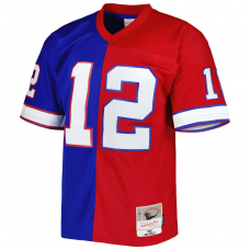 Jim Kelly Buffalo Bills Mitchell & Ness 1990 Split Legacy Replica Jersey Royal Red Jim Kelly Buffalo Bills Mitchell & Ness 1990 Split Legacy Replica Jersey Royal Red
