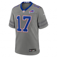 Josh Allen Buffalo Bills Nike Nickel City Game Jersey Gray