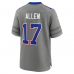 Josh Allen Buffalo Bills Nike Nickel City Game Jersey Gray