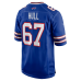 Kent Hull Buffalo Bills Nike Game Retired Player Jersey Royal