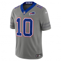 Khalil Shakir Buffalo Bills Nike Nickel City Vapor F.U.S.E. Stitched Limited Jersey Gray