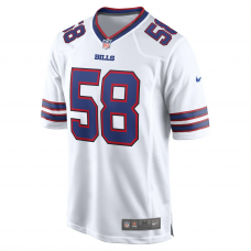 Matt Milano Buffalo Bills Nike Away Game Player Jersey White Matt Milano Buffalo Bills Nike Away Game Player Jersey White