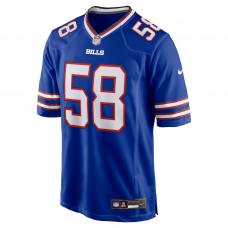Matt Milano Buffalo Bills Nike Game Player Jersey Royal Matt Milano Buffalo Bills Nike Game Player Jersey Royal