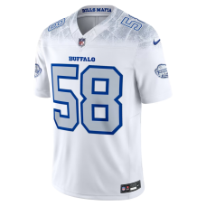 Matt Milano Buffalo Bills Nike Rivalries Collection Stitched Limited Jersey White Matt Milano Buffalo Bills Nike Rivalries Collection Stitched Limited Jersey White