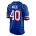 Matthew Wright Buffalo Bills Nike Team Game Jersey Royal