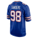 T.J. Sanders Buffalo Bills Nike Team Game Jersey Royal