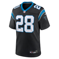 AJ Dillon Carolina Panthers Nike Team Game Jersey Black AJ Dillon Carolina Panthers Nike Team Game Jersey Black
