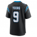 Bryce Young Carolina Panthers Nike Team Game Jersey Black