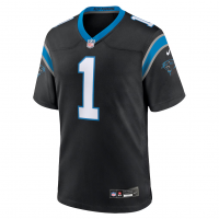 Number 1 Dad Carolina Panthers Nike Game Jersey Black