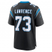 Rashard Lawrence Carolina Panthers Nike Game Jersey Black