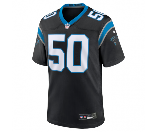Robert Hunt Carolina Panthers Nike Game Jersey Black