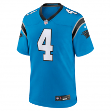 Tetairoa McMillan Carolina Panthers Nike Alternate Game Jersey Blue Tetairoa McMillan Carolina Panthers Nike Alternate Game Jersey Blue