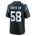 Thomas Davis Sr. Carolina Panthers Nike Team Retired Game Jersey Black