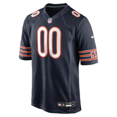 Chicago Bears Nike Custom Game Jersey Navy Chicago Bears Nike Custom Game Jersey Navy