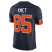 Cole Kmet Chicago Bears Nike 2026 Rivalries Collection Stitched Limited Jersey Navy