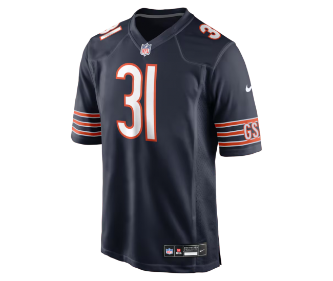Dillon Thieneman Chicago Bears Nike 2026 NFL Draft First Round Pick No. 25 Team Game Jersey Navy