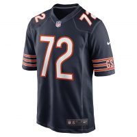 Kiran Amegadjie Chicago Bears Nike Game Jersey Navy