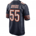 Lance Briggs Chicago Bears Nike Game Retired Player Jersey Navy
