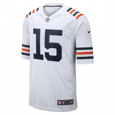 Rome Odunze Chicago Bears Nike Alternate Game Jersey White Rome Odunze Chicago Bears Nike Alternate Game Jersey White