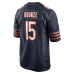Rome Odunze Chicago Bears Nike Player Game Jersey Navy