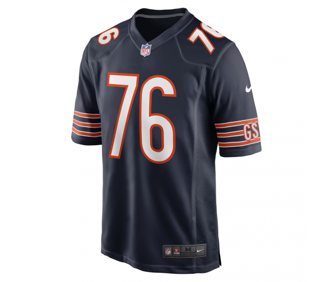 Steve McMichael Chicago Bears Nike Retired Player Game Jersey Navy