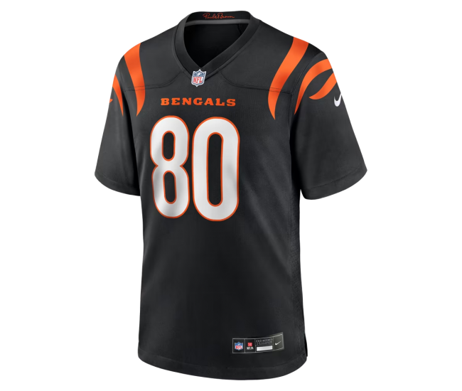 Andrei Iosivas Cincinnati Bengals Nike Team Game Jersey Black