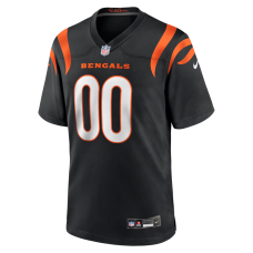 Cincinnati Bengals Nike Game Custom Jersey Black Cincinnati Bengals Nike Game Custom Jersey Black