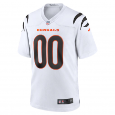 Cincinnati Bengals Nike Game Custom Jersey White Cincinnati Bengals Nike Game Custom Jersey White