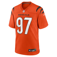 Dexter Lawrence II Cincinnati Bengals Nike Game Jersey Orange Dexter Lawrence II Cincinnati Bengals Nike Game Jersey Orange