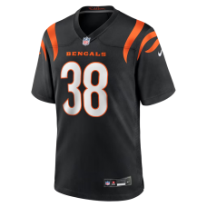 DJ Ivey Cincinnati Bengals Nike Team Game Jersey Black DJ Ivey Cincinnati Bengals Nike Team Game Jersey Black