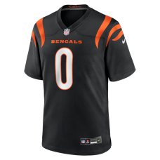 DJ Turner II Cincinnati Bengals Nike Team Game Jersey Black DJ Turner II Cincinnati Bengals Nike Team Game Jersey Black