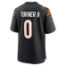 DJ Turner II Cincinnati Bengals Nike Team Game Jersey Black