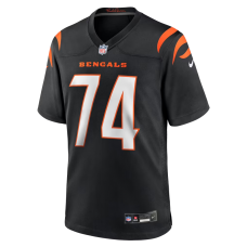 Jalen Rivers Cincinnati Bengals Nike Team Game Jersey Black