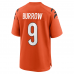 Joe Burrow Cincinnati Bengals Nike Alternate Game Jersey Orange