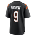 Joe Burrow Cincinnati Bengals Nike Player Game Jersey Black