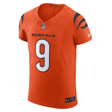 Joe Burrow Cincinnati Bengals Nike Team Vapor F.U.S.E. Elite Jersey Orange