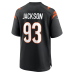 McKinnley Jackson Cincinnati Bengals Nike Game Jersey Black