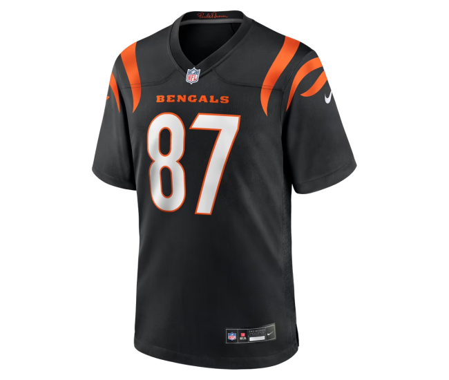 Tanner Hudson Cincinnati Bengals Nike Home Game Player Jersey Black