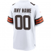 Cleveland Browns Nike Custom Game Jersey White